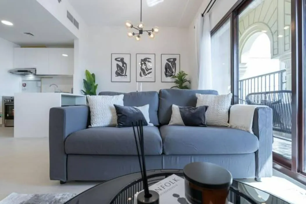 Stylish 1-Bedroom Retreat With Pool In Vibrant Jumeirah Golf Estates Ντουμπάι Διαμέρισμα